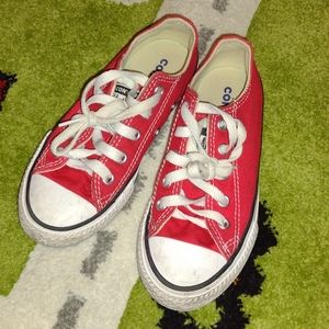 Red Converse - Size 12